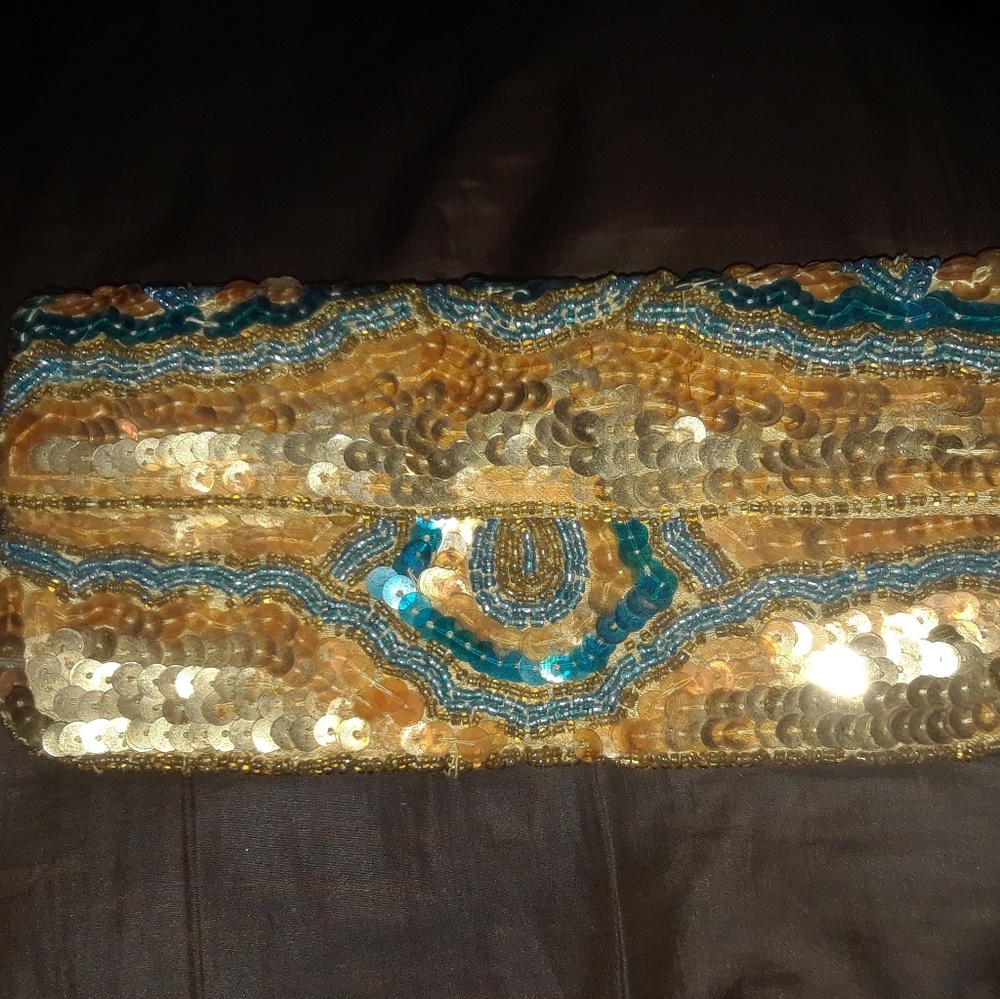 Sequin K.C. Malhan clutch